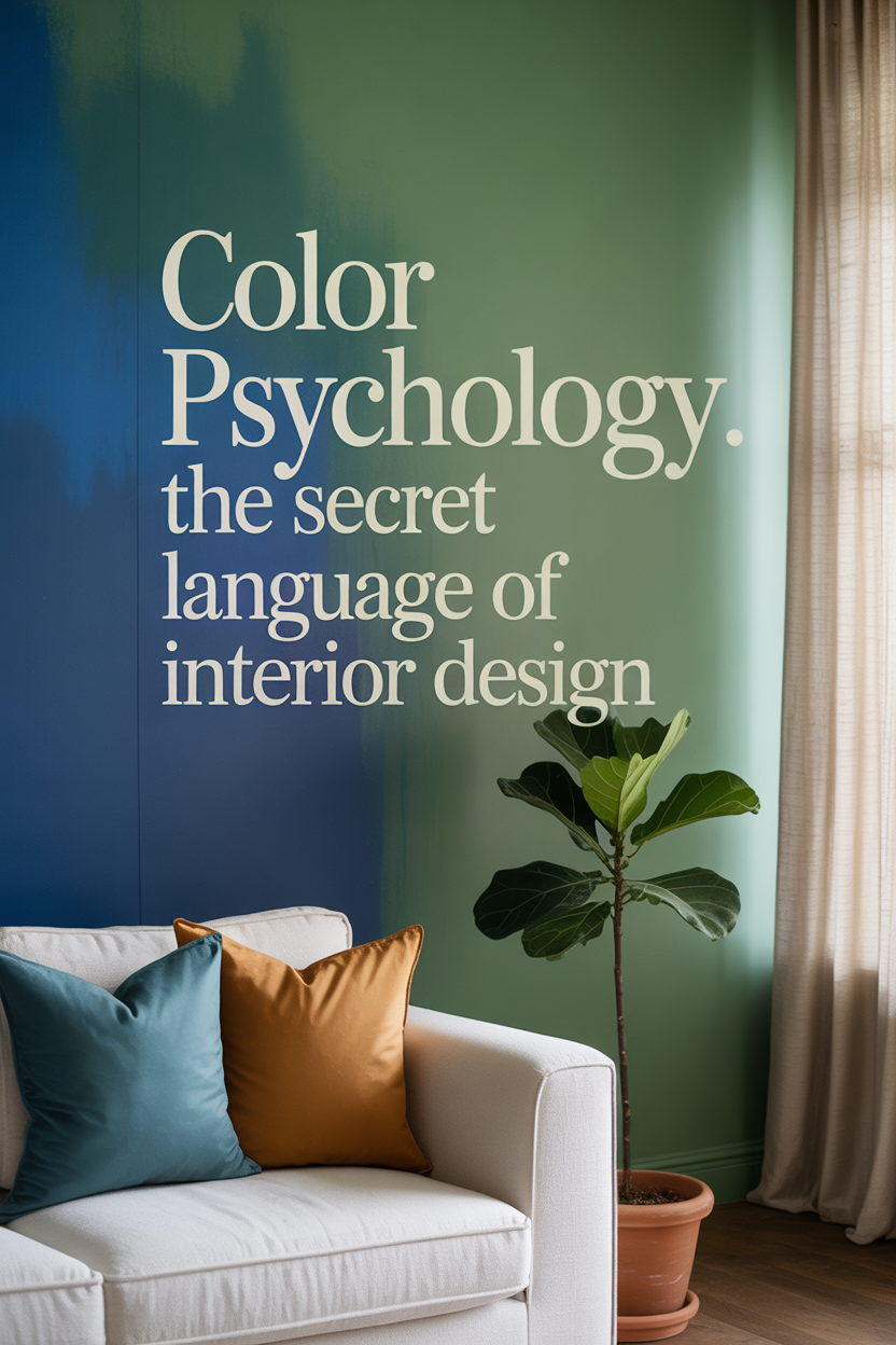 The Psychology of Color in Interior Design